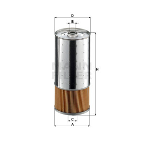 Фильтр масляный MANN-FILTER PF 1055/1 N